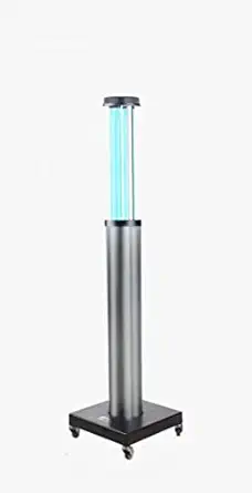 TrueCare UV C Sterilization Tower Kills Virus/Bacteria by 99.99% (NABL Lab Tested) with Motion Sensors (detects movement in 5m-6m radius & shuts down automatically) - Quality CE/FCC/ROHS Certified | Ozone Free, Advanced Technology for Pure Air | Premium Diwali Gift | Indoor Air Quality