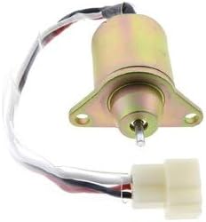 Fuel Shut Off Stop Solenoid Valve 5864004350 12V — Compatible With Isuzu Engine Fits 3CA1 3CB1 3CD1 3CE1 4CG1 4CG2 2CA1 3BC1 — Aftermarket Replacement