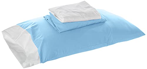 Baby Doll Sweet Lodge Collection Crib Pillowcase & Sheet Set in Blue
