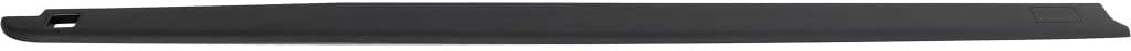 for Ram 2500/3500 2011-2021 Bed Side Molding Passenger Side | Textured Black | Plastic | Non-Wrap | 6 Foot Bed | Replacement for CH1793106 | 68375106AA