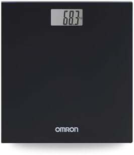Omron HN 289 (Black) Automatic Personal Digital Weight Machine With Large LCD Display and 4 Sensor Technology For Accurate Weight Measurement