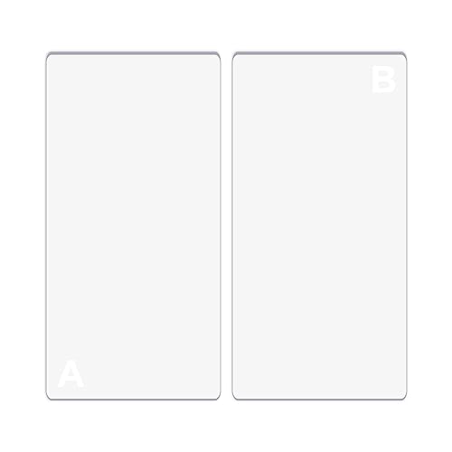 Briartw 1 Pair Cutting Pads for Mini Die Cutting Machine-Clear...