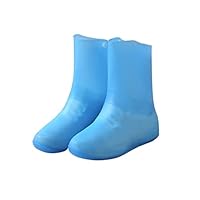YXYECEIPENO Reusable Rain Boot Cover Foldable Rain/Snow Overshoe Non-Slip Wear-Resistant Sole Suitable for Women, Men, Children, Teenagers (Color: C, Size: Medium)