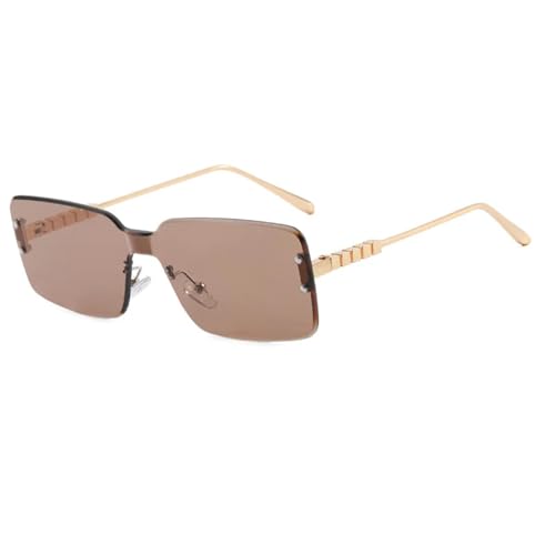 Lunettes UV400 sans monture rectangulaires pour protéger vos yeux avec style