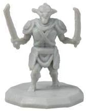 Miniatura 5 de 28 Paintable Fantasy Mini Figures- All Unique Designs- 1" Hex-Sized Compatible w DND Dungeons Dragons, Pathfinder, RPG Tabletop Games- Features