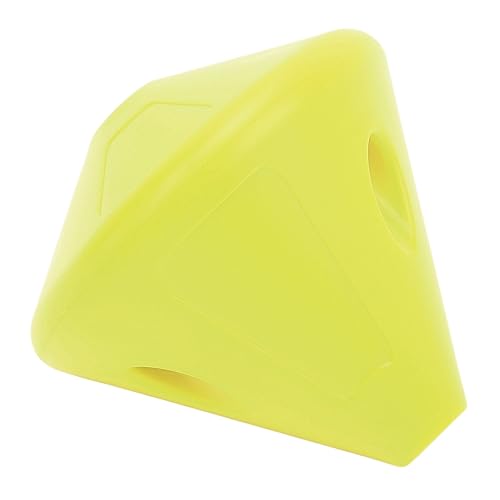 ABS Freediving Lanyard Fixer, Underwater Traction Rope Fixing Tool Freediving Rope Safety Plug Swimming Diving Access Suitable for Diving Use(Fluorescent Yellow)