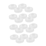 ledmomo 40個 プラスチック製デュアル皮帯輪 軽量耐久性 低騒音モーター用機械プーリー ロボット模型用安定速減速ギアアクセサリー