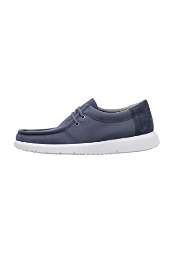 Mocasín casual GEOX U25AYC 01022 en mezcla de textil y piel scamosciata