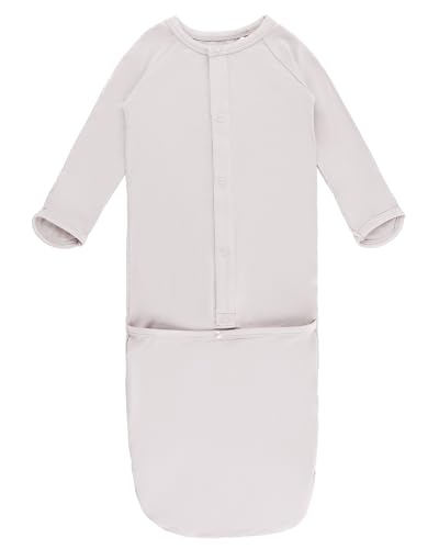 Baby Sleeper Gown Viscose from Bamboo Newborn Nightgowns Unisex Long Sleeve Sleep Sack