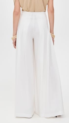 alice + olivia Women's Ainslie Ultra High Rise Pleated Wide Leg Pants3