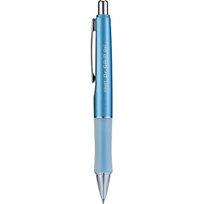 PILOT Dr. Grip Limited Refillable & Retractable Gel Pen, Fine Point, Black Ink, Single Pen - Ideal for School, Journaling & Office Writing