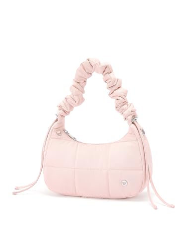 Image of WESTBRONCO Small Puffer Shoulder Bag, Quilted Crescent Crossbody Bags for Women Nylon Daily Purse, Womens Puffy Handbags