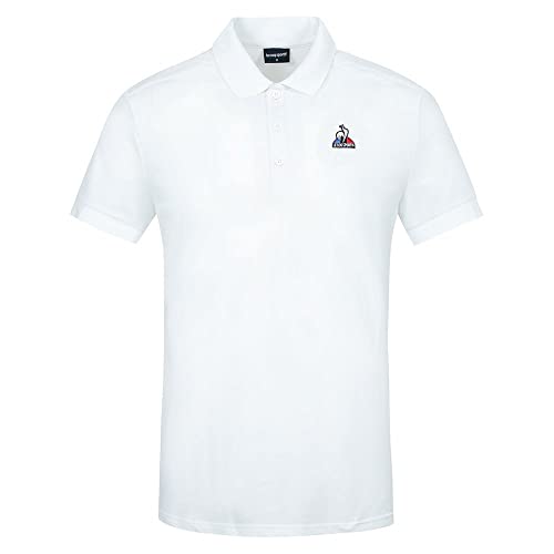 Le Coq Sportif Homme Ess N°1 M Polo, Blanc (New Optical White), S EU