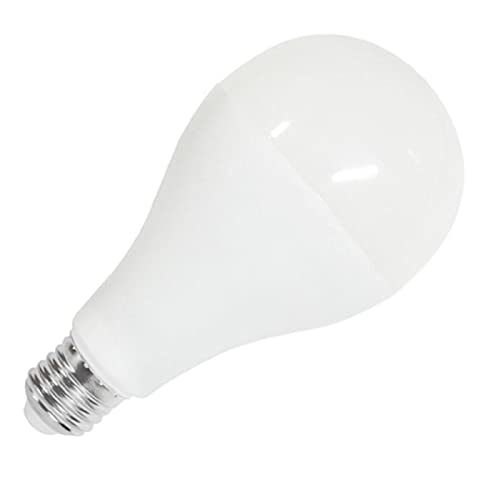 Bombilla led E27 20w luz blanca fría 6000k economizadora de energía A+ 85% 155 mm