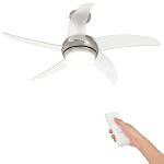 KTHLBRH – KTHLBRH Deckenventilator Mit Licht 3 Geschwindigkeiten 110 c