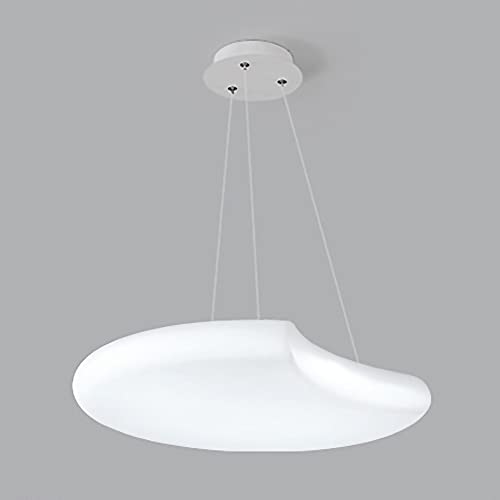 Lámparas de suspensión LED modernas con acrílico de luna y tres tonos de luz ajustables 2