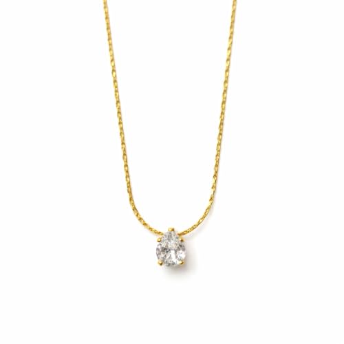 Image of RIDHVEE Anti-Tarnish Gold Plated Pendant Necklace for Women & Girls | Skin Friendly Lightweight Fashion Jewellery | Elegant Minimalist Chain Necklace & Gifting
