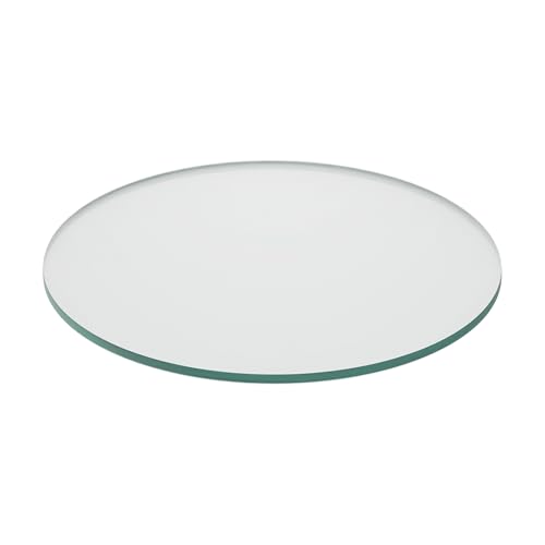 Plaque en verre de sécurité pour sublimer une table basse ronde de salon - 2