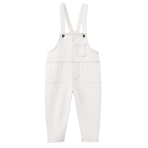 Mud Kingdom Little Boys Cute Denim Overalls Adjustable Straps
