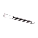 Handheld Zitronenzester Reibe, 5-Loch Zitruszesten-Werkzeug mit Aufhängeloch, Spülmaschinenfester Edelstahlschäler für Küche für Obst und Gemüse