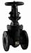 3/4" Flanged Cast Iron Gate Valve (Lead Free)
