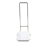1 Stück Hygoclean Tropfschale für 0,5l Eurospender | Kunststoff, silber, V: 500ml, L: 36,5cm, B: 15cm, H: 25,5cm, Abtropfschale, Halterung für Desinfektionsspender, Auffangschale, Seifenspender,