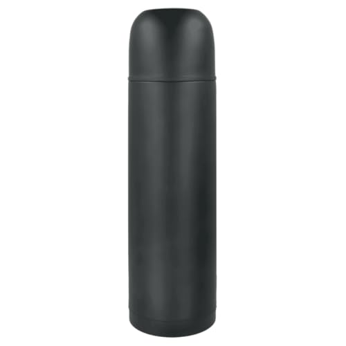 Metaltex Universe Black Termo Doble Pared, Negro, 1 Litro