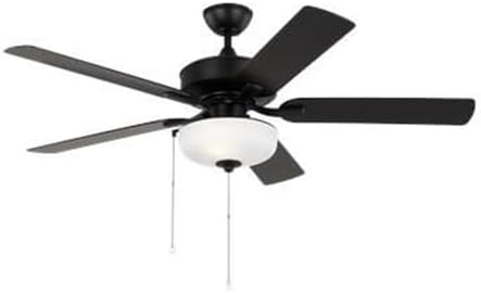 Monte Carlo Fans-Linden-5 Blade Outdoor Ceiling Fan with Light Kit In Traditional Style-17.8 Inch Tall and 52 Inch Wide-