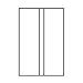 1 X Double Postage Meter Tape 5.25 x 3.5 Compare to Pitney Bowes PM 612-0, 612-7, 612-9 & 620-9