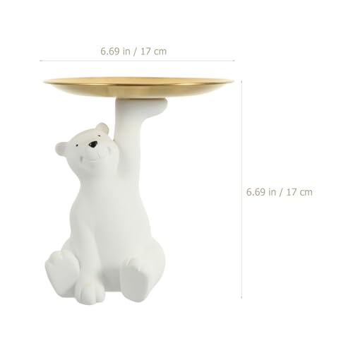 Accessoire pratique pour ne plus perdre ses clés grâce à l'ours blanc - 3