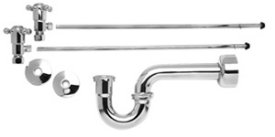 Mountain Plumbing Lavatory Supply Kits W/ P-Trap Universal MT8100-NL/MB Miscellaneous Accessories