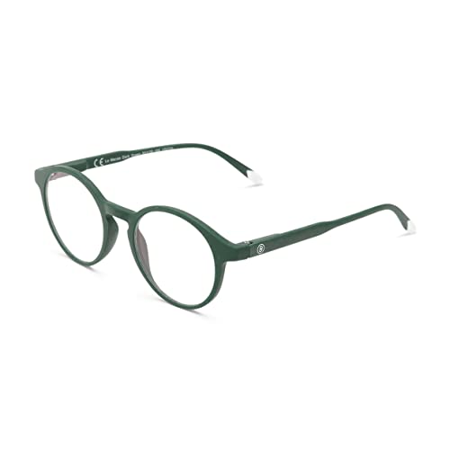 BARNER - Gafas Luz Azul Unisex sin Graduación, Protectoras de Pantalla, Modelo Le Marais Dark Green - Color Verde Oscuro