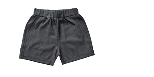 Image of Cotton Kid's Wear T Shirt for Boys Shorts Casual Comfortable Jeant Wear Shirt Casual Look Outfit for Any Function Solid Colors & Design