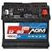 Produktbild BIG AGM 80Ah C100 12V Solar Batterie Boot Camping Versorgung ersetzt GEL 70Ah 74Ah 75Ah