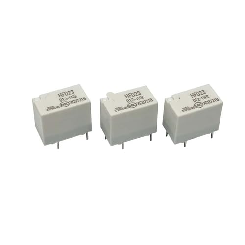 Relé electromecánico HFD23 012 1HS de señal miniatura con contacto normalmente abierto de 5 pines