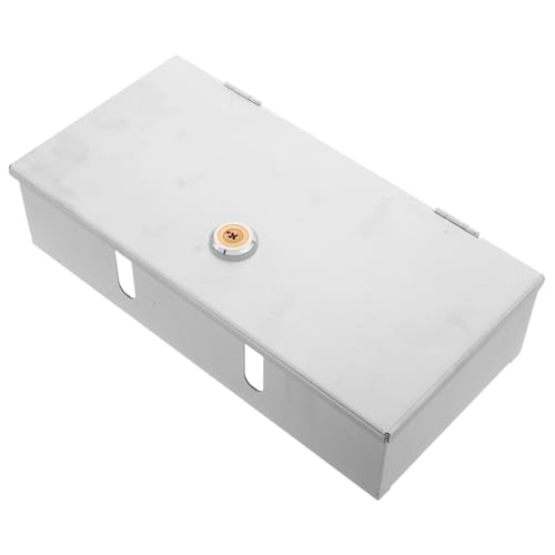 Boîte étanche pour prise extérieure double Alipis inox encastré avec serrure