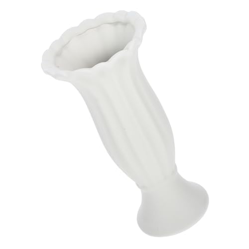PRETYZOOM Roman Column Style Ceramic Vase Home Office Decor Flower Arrangement Table Decorative Centerpiece