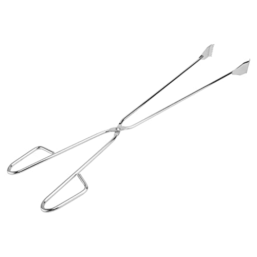 – Pinzas de basura, acero inoxidable, mango largo, 60 cm, para barbacoa, salchichas, pinzas, pinchos de basura, ayuda para agarrar, picnic, herramientas, exteriores, jardín, barbacoas, accesorios
