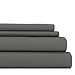 Hotel Collection Luxury Soft Brushed Bed Sheet Set Deep Pocket, King, Gray