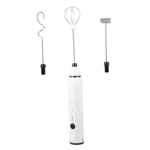 GETAJGHSD 接続ステンレス製ハンドヘルド電動泡立て器 軽量コンパクト設計 自動ペイントミキサー機能付き ミルクフォーマー 卵泡立てやベビ