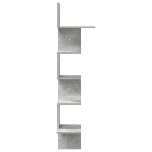 Bois d'ingénierie robuste pour cette étagère d'angle murale compacte - 7