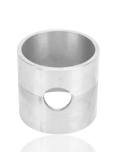 Hapivida Jewelry Casting Container High Temperature Aluminum Alloy Sand Casting Pot with Cylindrical Sandbox for Jewelry Making Metal Melting and Repair Tool for Jewelers and Metalworkers