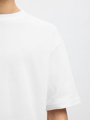 Selected Homme Maglietta Da Uomo Slhlooseoscar Ss O-Neck Tee Noos, Bianco, S - 5