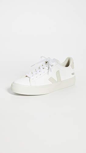 Veja Women's Campo Sneakers, White/Natural, 6 Medium US2