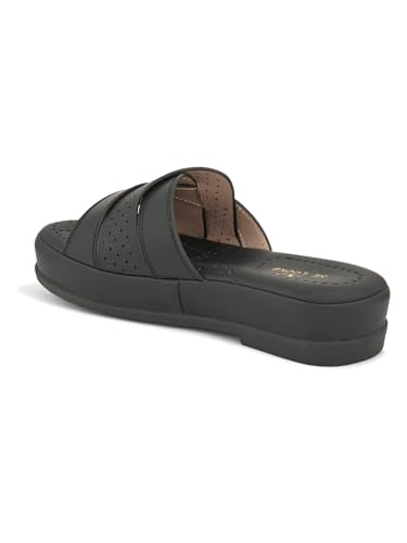 Image of XE Looks Sleek Slip-On Sandals Trendy & Stylish Cross-Strap Perforated Comfort