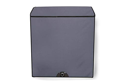 Image of The Furnishing Tree Washing Machine Cover Grey Compatible for LG 9 KG Semi-Automatic Top Loading P9040RGAZ
