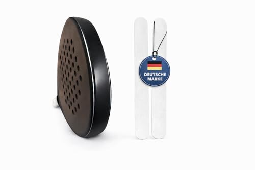 Protector de raqueta de pádel | Protección de bordes, marco robusto, protector autoadhesivo para raqueta contra arañazos y golpes, ultra ligero, duradero y se adapta perfectamente a todas las palas de