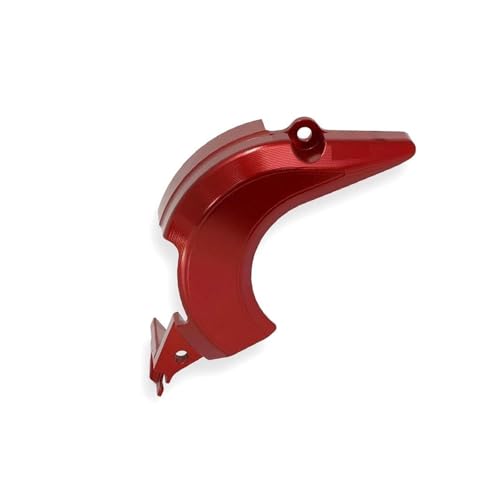 SGIGNETVEK Protection de chaîne de moto Pour DUCATI Street Fighter V4 V4S Panigale V4R 2018-2023 Couvercle De Roue Chaîne Moteur CNC(Red)