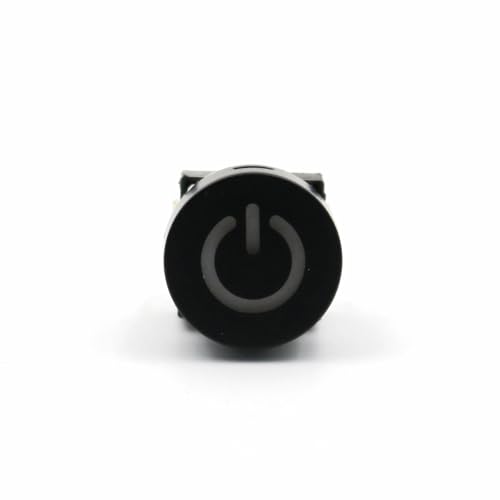 Interruptor táctil TS27 de 15mm con LED blanco botón momentáneo SPST 5