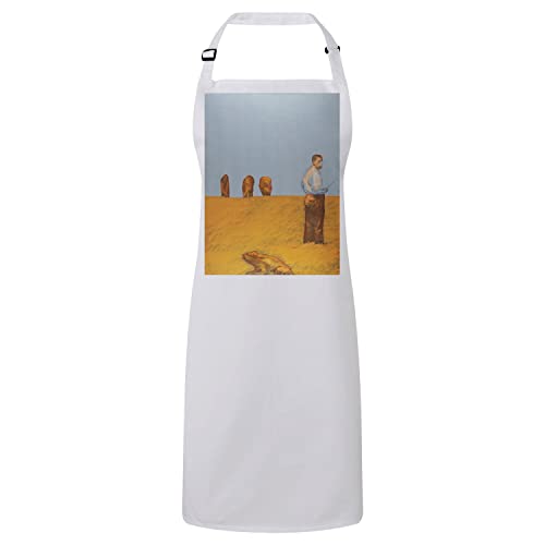 Tablier cuisine blanc pour recevoir vos invités avec l'art de jove